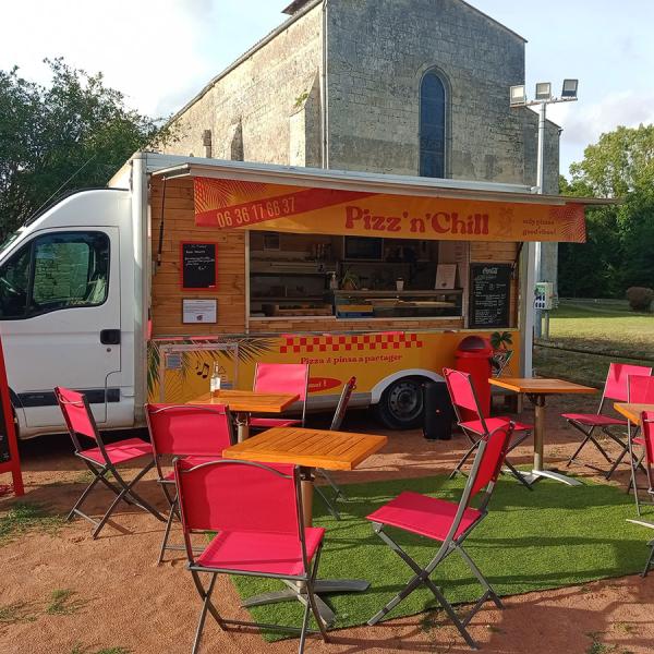 Camion Pizz'n'chill salles sur mer